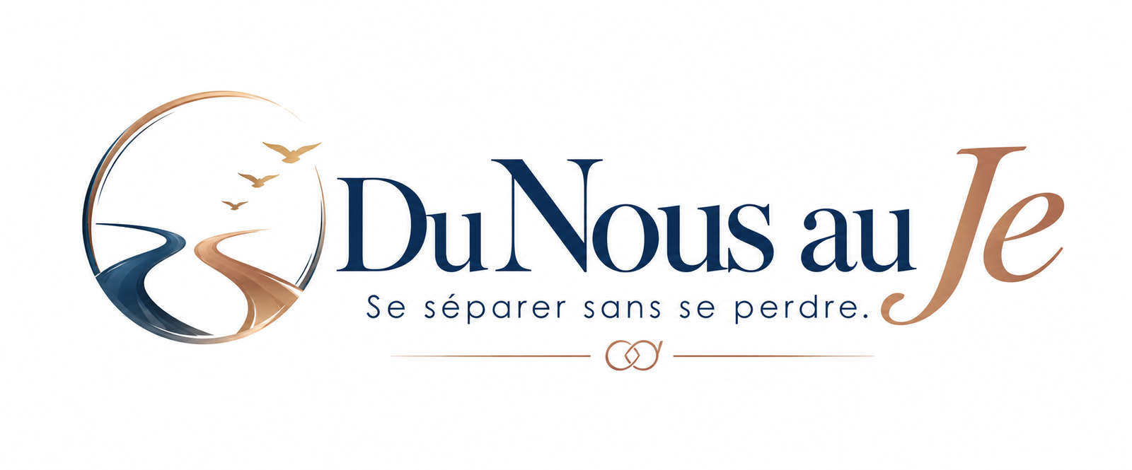 Logo Du Nous au Je – accompagnement séparation et divorce
